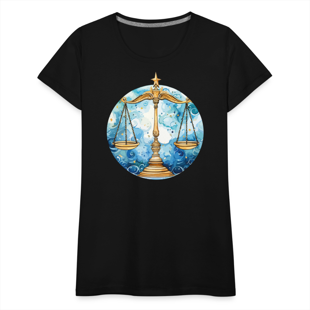 Women’sMythical Libra Premium T-Shirt - black