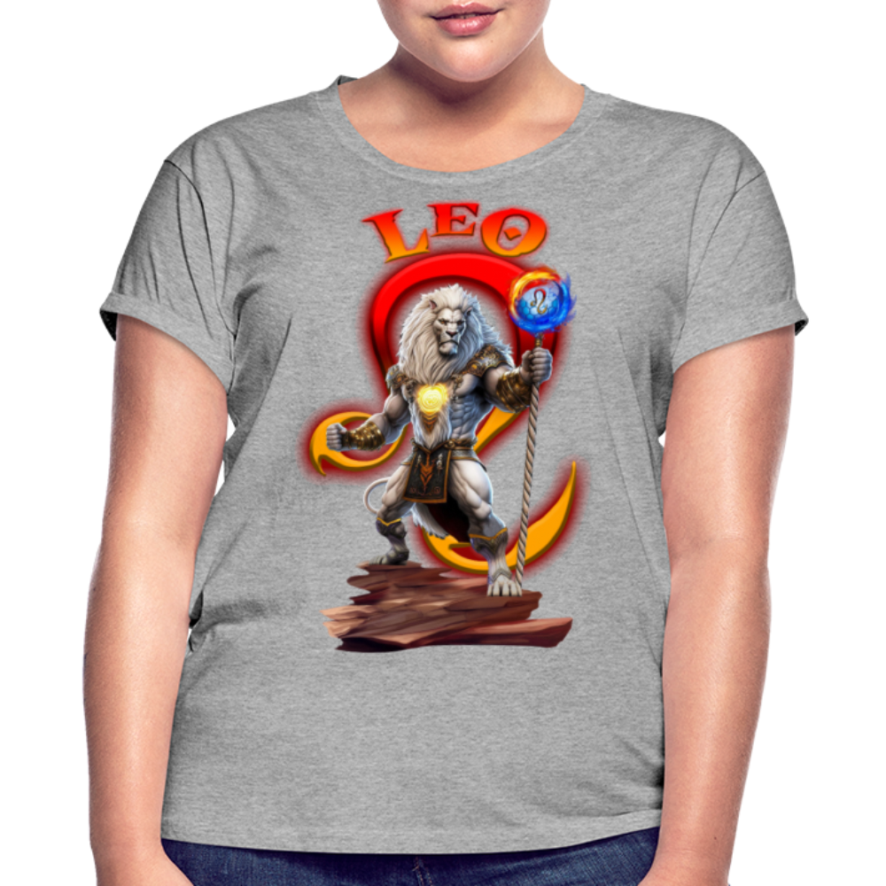 Women's Astral Leo Relaxed Fit T-Shirt - heather gray