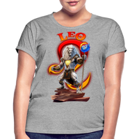 Thumbnail for Women's Astral Leo Relaxed Fit T-Shirt - heather gray