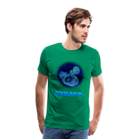 Thumbnail for Men's Aquarius Premium T-Shirt - kelly green