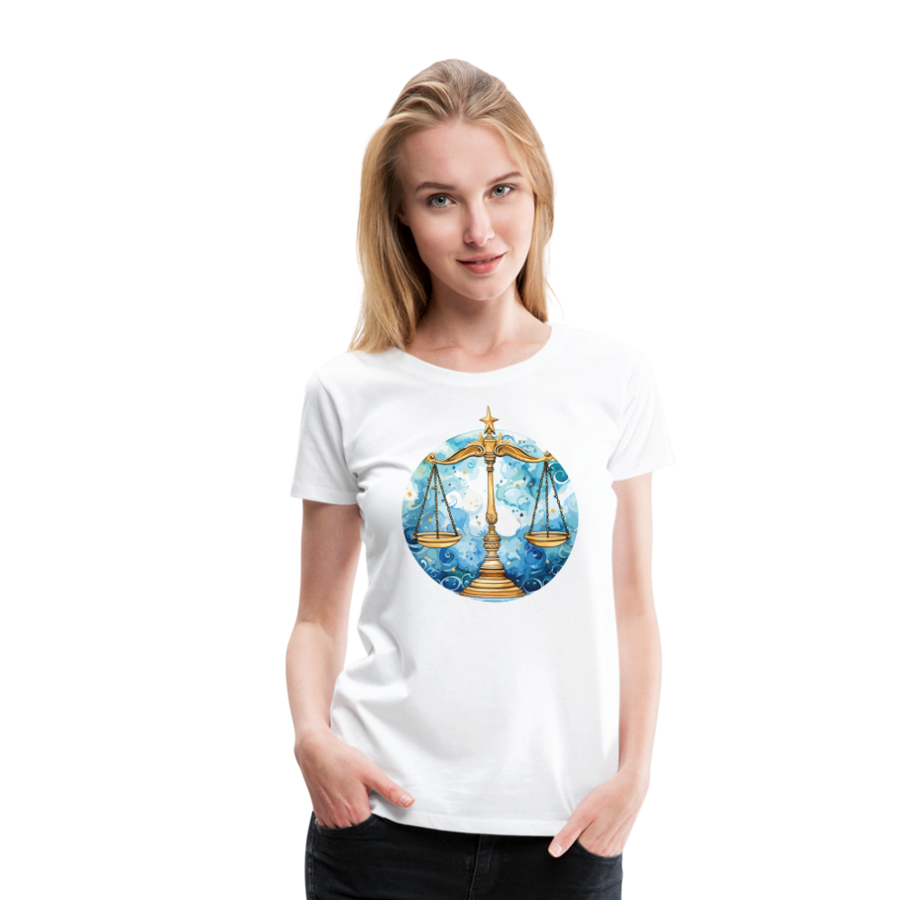 Women’sMythical Libra Premium T-Shirt - white