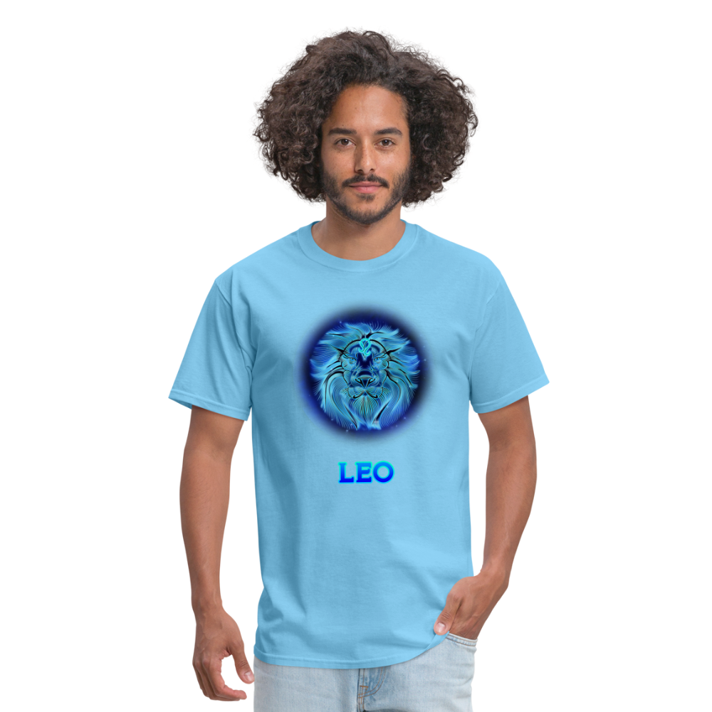 Men's Stellar Leo Classic T-Shirt - aquatic blue