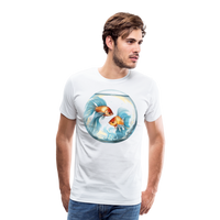 Thumbnail for Men's Mythical Pisces Premium T-Shirt - white