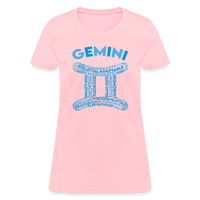 Thumbnail for Women's Power Words Gemini T-Shirt - pink