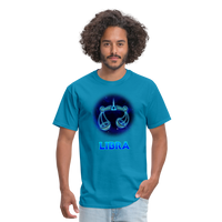 Thumbnail for Men's Stellar Libra Classic T-Shirt - turquoise