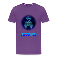 Thumbnail for Men's Scorpio Premium T-Shirt - purple