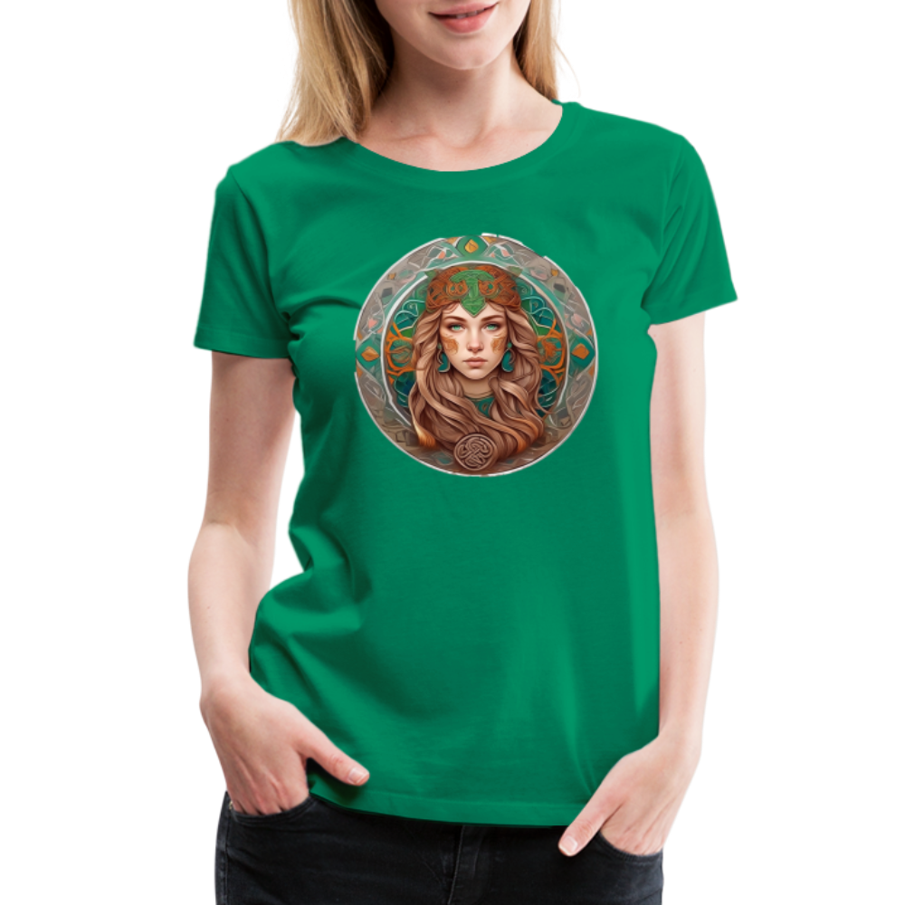 Women’s Mythical Virgo Premium T-Shirt - kelly green