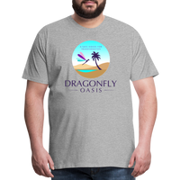 Thumbnail for Men's Dragonfly Oasis V.1 Premium T-Shirt - heather gray