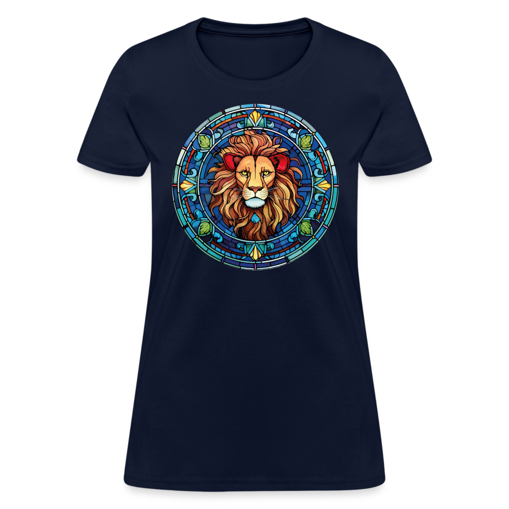 Women's Mosaic Leo T-Shirt - navy