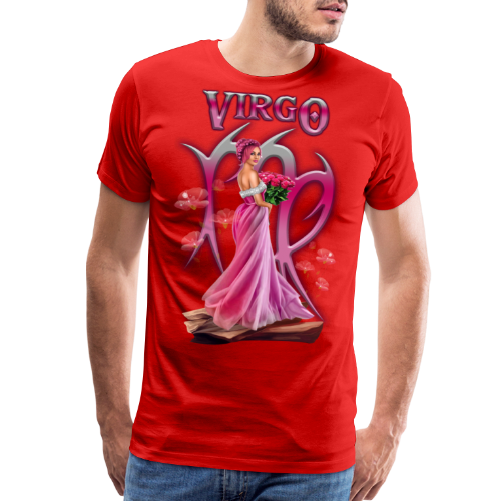 Men's Astral Virgo Premium T-Shirt - red