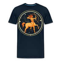 Thumbnail for Men's Mystic Sagittarius Premium T-Shirt - deep navy