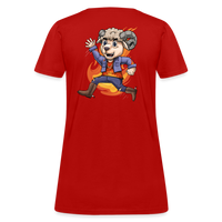 Thumbnail for Women's Aries New Design T-Shirt - red