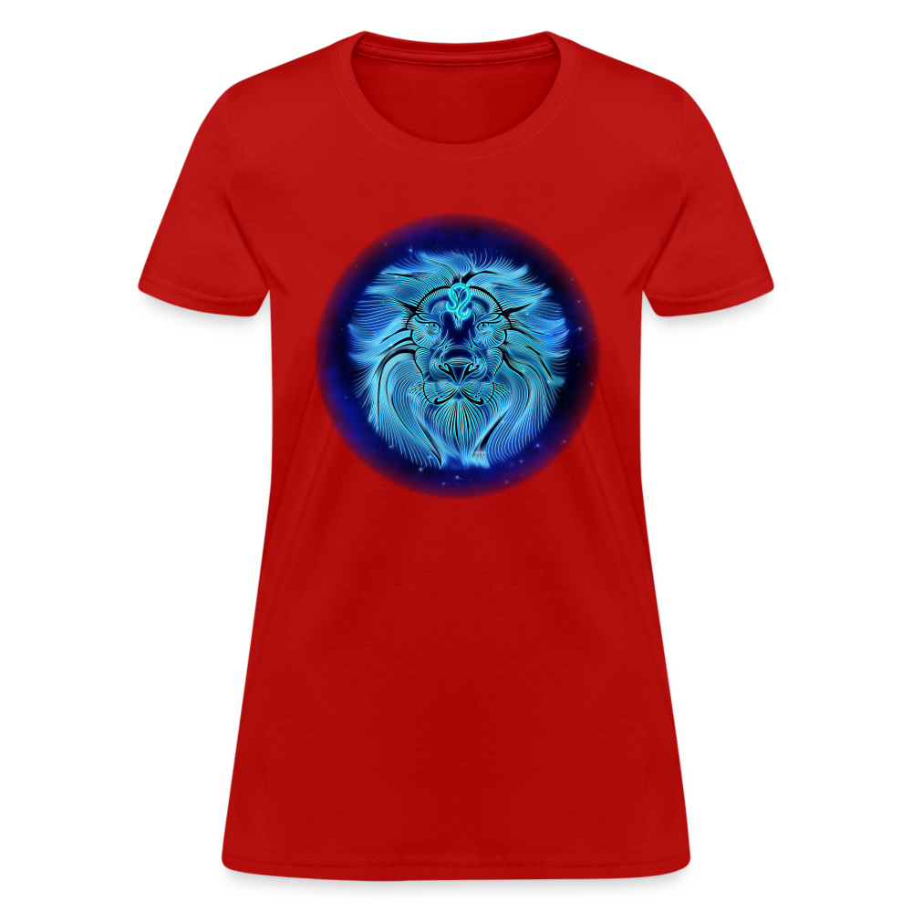 Women's Stellar Leo T-Shirt - red