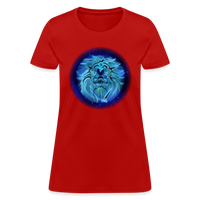 Thumbnail for Women's Stellar Leo T-Shirt - red