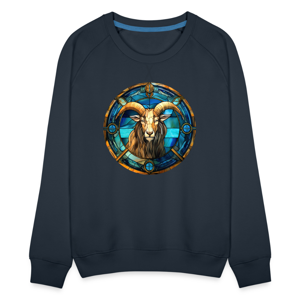 Women’s Mosaic Capricorn Premium Sweatshirt - navy