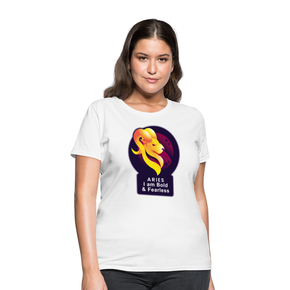 Women's Glow Aries T-Shirt - white