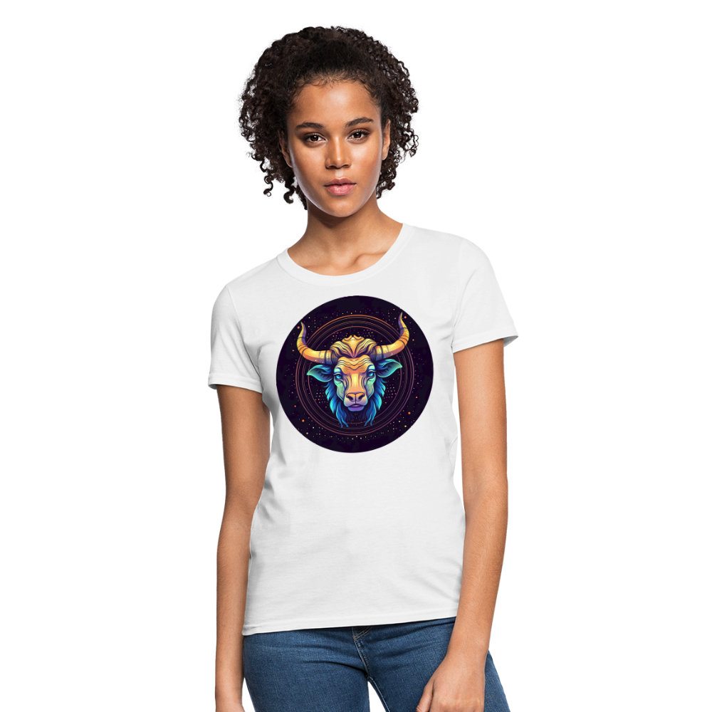 Women's Magic Taurus T-Shirt - white