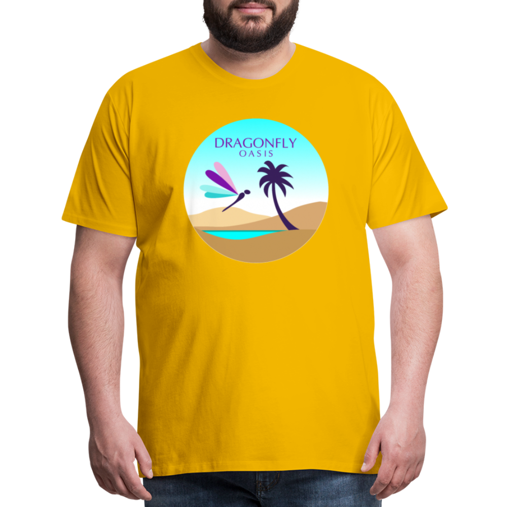 Men's Dragonfly Oasis v.2 Premium T-Shirt - sun yellow