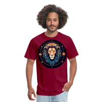 Thumbnail for Men's Magic Leo Classic T-Shirt - burgundy