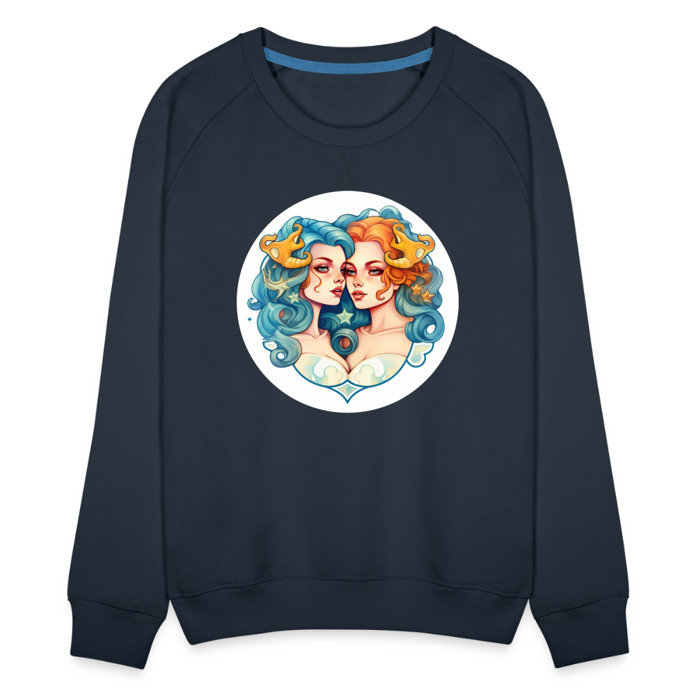 Women’s Symbol Gemini Premium Sweatshirt - navy