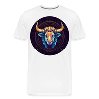 Thumbnail for Men's Magic Taurus Premium T-Shirt - white