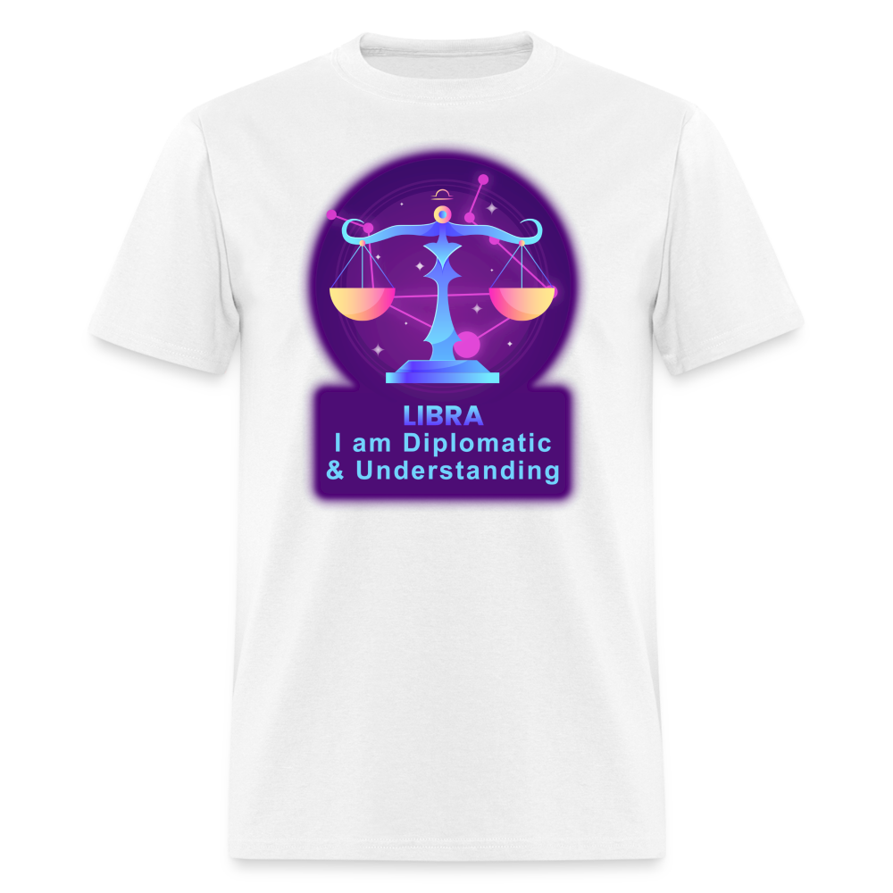 Men's Neon Libra Classic T-Shirt - white