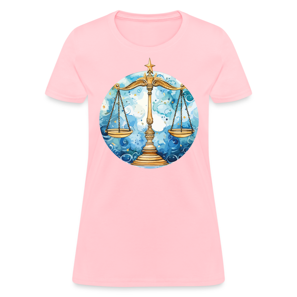 Women's Mythical Libra T-Shirt - pink