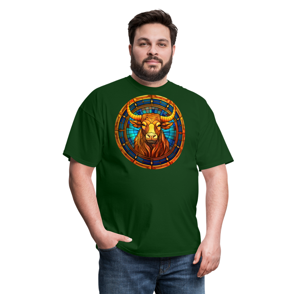 Men's Mosaic Taurus Classic T-Shirt - forest green