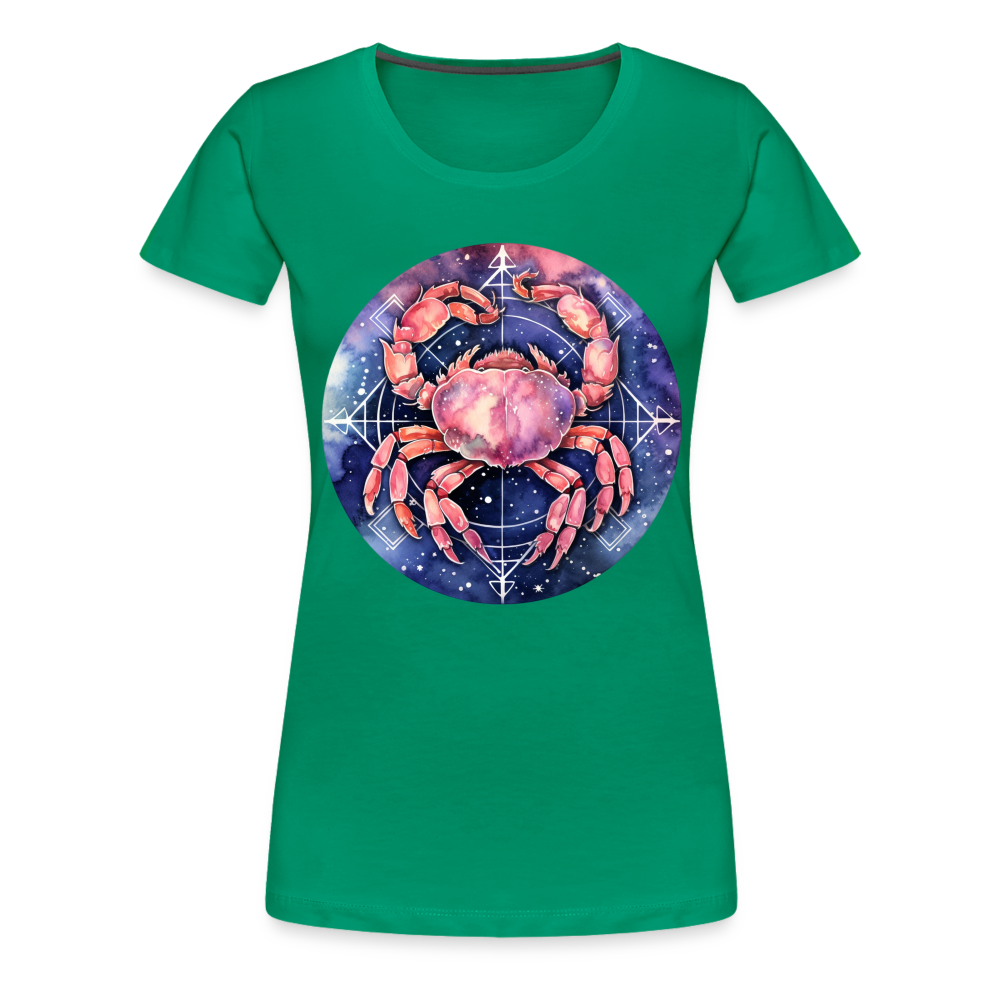 Women’s Mythical Cancer Premium T-Shirt - kelly green