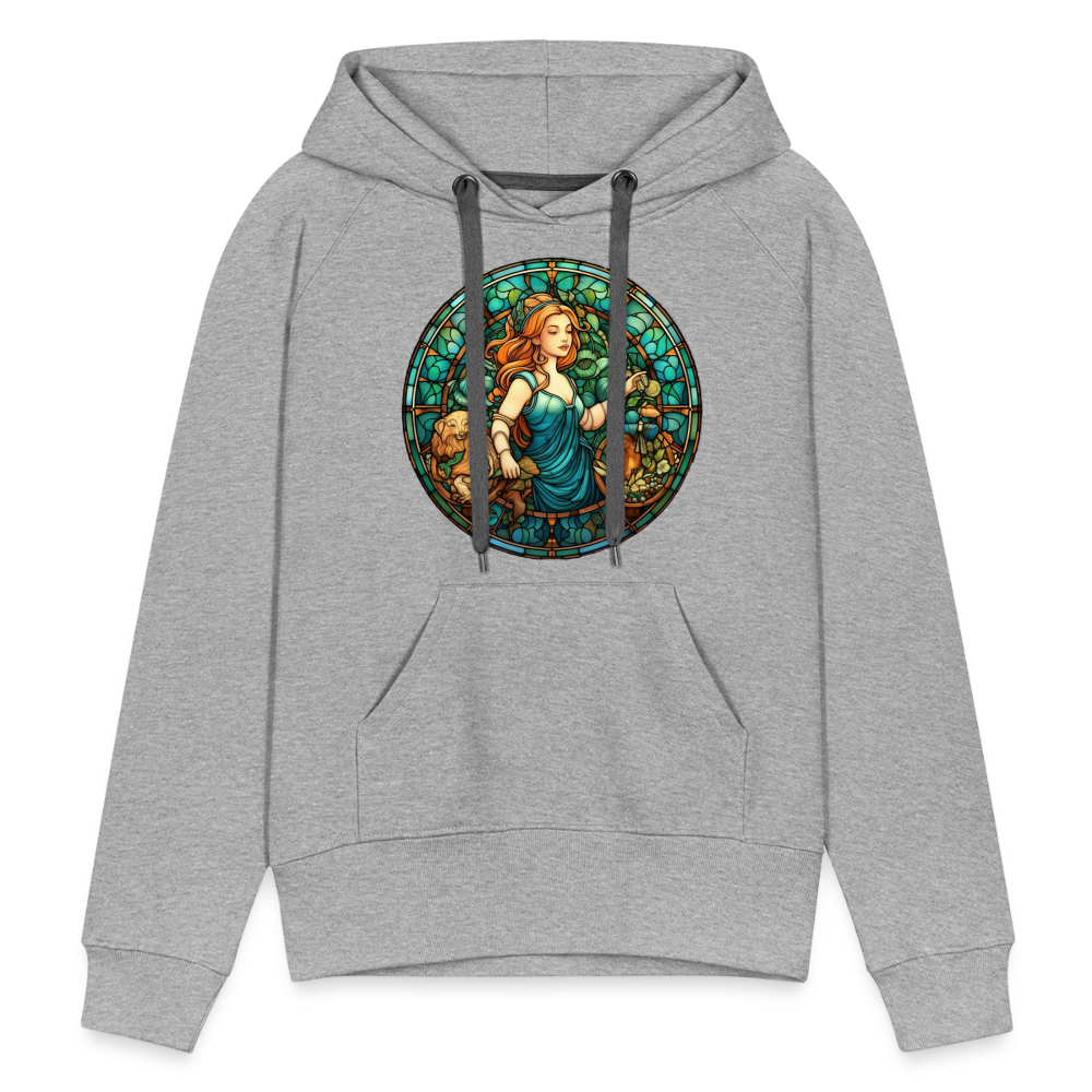 Women’s Mosaic Virgo Premium Hoodie - heather grey