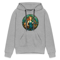 Thumbnail for Women’s Mosaic Virgo Premium Hoodie - heather grey