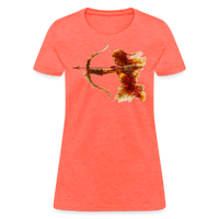 Thumbnail for Women's Mythical Sagittarius T-Shirt - heather coral