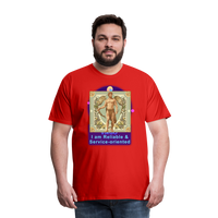 Thumbnail for Men's Mythical Virgo Premium T-Shirt - red