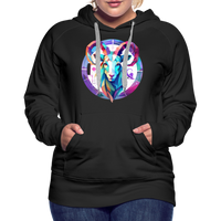 Thumbnail for Women’s Mythical Aries Premium Hoodie - black