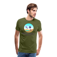 Thumbnail for Men's Dragonfly Oasis V.1 Premium T-Shirt - olive green