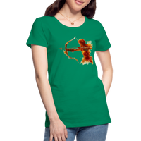 Thumbnail for Women’s Mythical Sagittarius Premium T-Shirt - kelly green