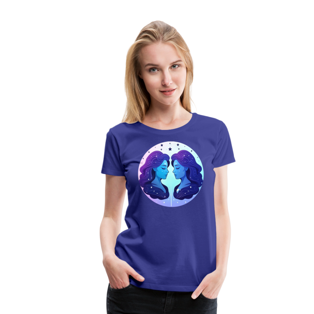 Women’s Magic Gemini Premium T-Shirt - royal blue