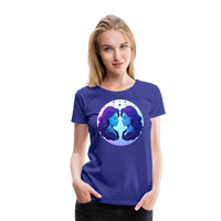 Thumbnail for Women’s Magic Gemini Premium T-Shirt - royal blue