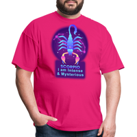 Thumbnail for Men's Neon Scorpio Classic T-Shirt - fuchsia