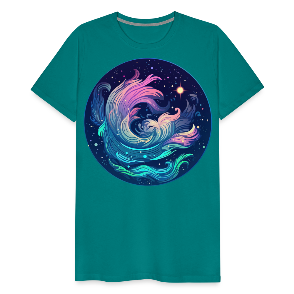 Men's Magic Aquarius Premium T-Shirt - teal