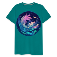 Thumbnail for Men's Magic Aquarius Premium T-Shirt - teal