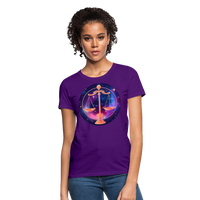 Thumbnail for Women's Magic Libra T-Shirt - purple