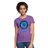 Thumbnail for Women's Stellar Leo T-Shirt - purple heather