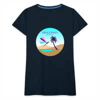 Thumbnail for Women's Dragonfly Oasis V.2 Premium T-Shirt - deep navy