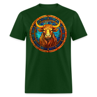 Thumbnail for Men's Mosaic Taurus Classic T-Shirt - forest green