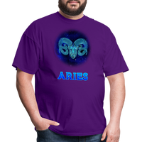 Thumbnail for Men's Stellar Aries Classic T-Shirt - purple