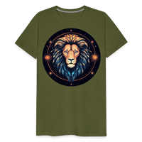 Thumbnail for Men's Magic Leo Premium T-Shirt - olive green