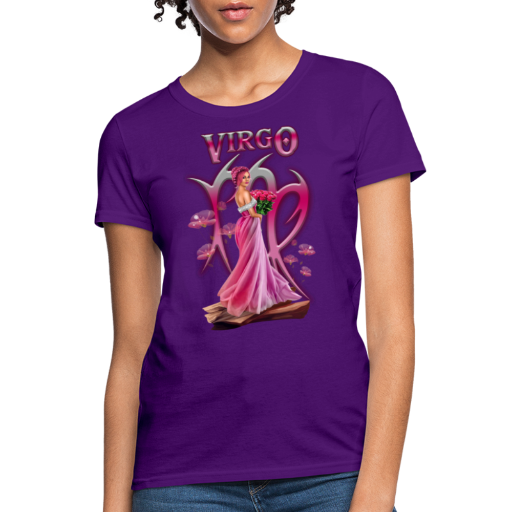 Astral Virgo Women's T-Shirt - purple