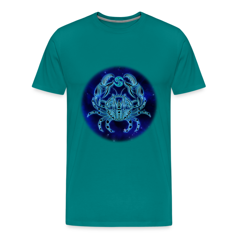 Men's Stellar Cancer Premium T-Shirt - teal