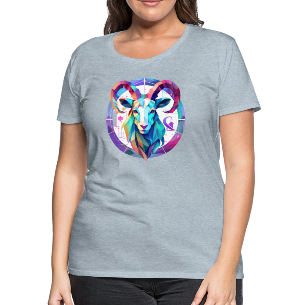 Women’s Mythical Aries Premium T-Shirt - heather ice blue